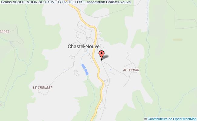 plan association Association Sportive Chastelloise Chastel-Nouvel