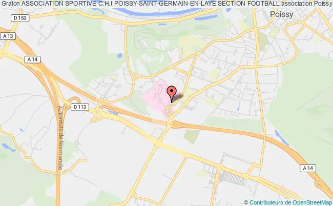 plan association Association Sportive C.h.i Poissy-saint-germain-en-laye Section Football Poissy