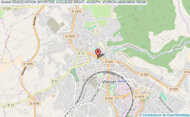 ASSOCIATION SPORTIVE COLLEGE SAINT- JOSEPH, VOIRON