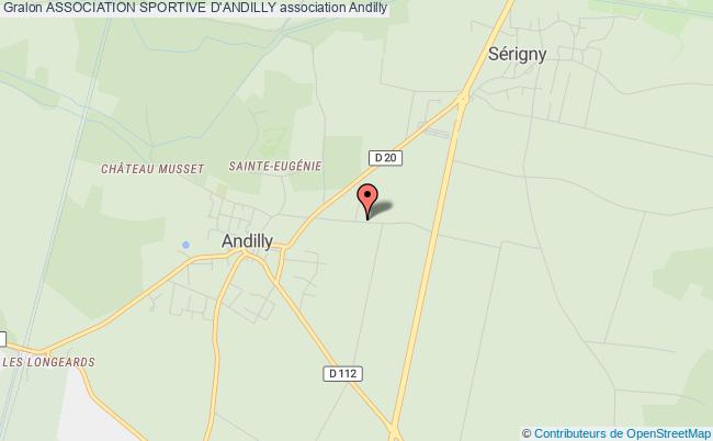 plan association Association Sportive D'andilly Andilly
