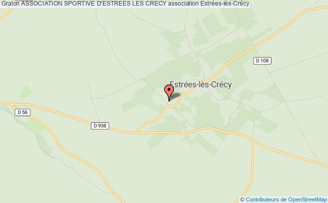 plan association Association Sportive D'estrees Les Crecy Estrées-lès-Crécy