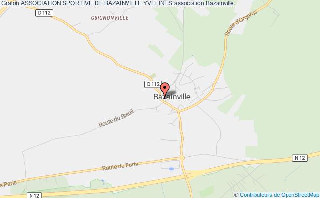 plan association Association Sportive De Bazainville Yvelines Bazainville