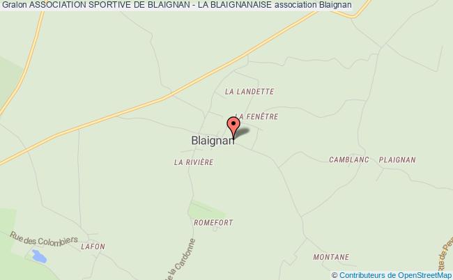 ASSOCIATION SPORTIVE DE BLAIGNAN - LA BLAIGNANAISE