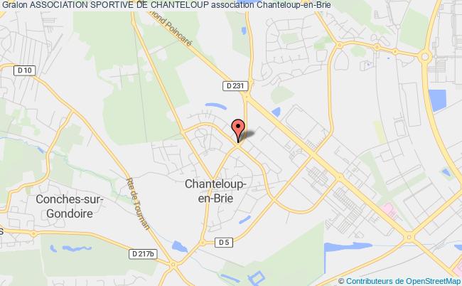 plan association Association Sportive De Chanteloup Chanteloup-en-Brie