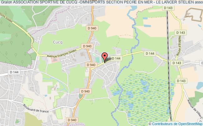 plan association Association Sportive De Cucq -omnisports Section Peche En Mer - Le Lancer Stelien Cucq