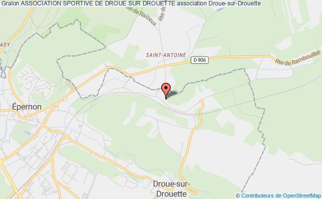 plan association Association Sportive De Droue Sur Drouette Droue-sur-Drouette