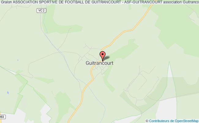 plan association Association Sportive De Football De Guitrancourt - Asf-guitrancourt Guitrancourt