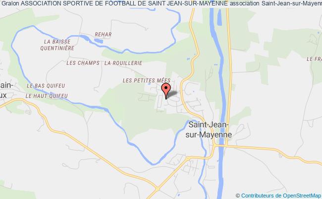 plan association Association Sportive De Football De Saint Jean-sur-mayenne Saint-Jean-sur-Mayenne