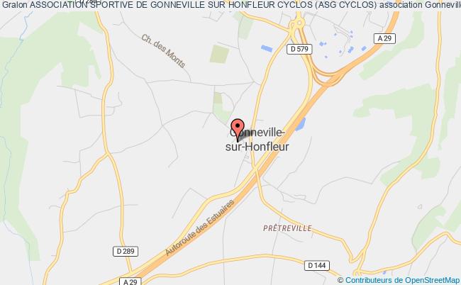 plan association Association Sportive De Gonneville Sur Honfleur Cyclos (asg Cyclos) Gonneville-sur-Honfleur