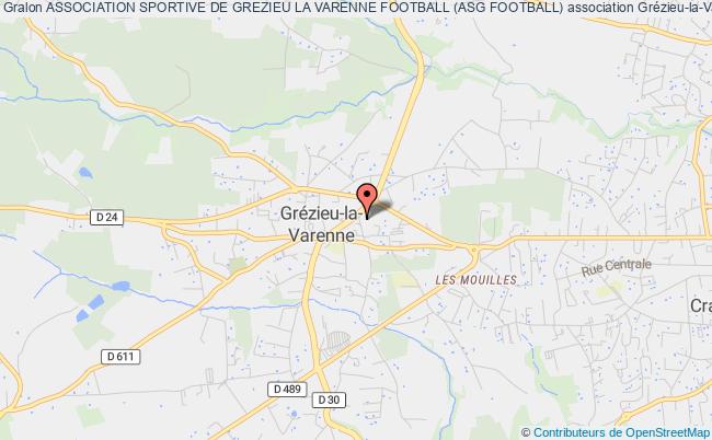 plan association Association Sportive De Grezieu La Varenne Football (asg Football) Grézieu-la-Varenne