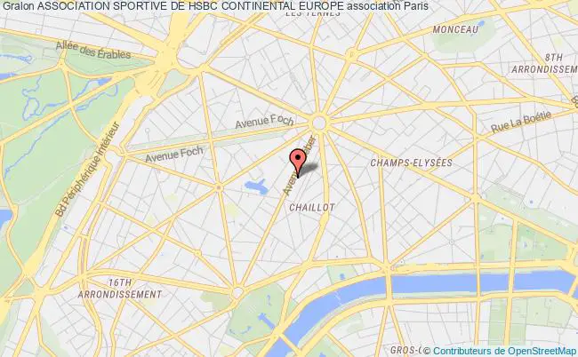 plan association Association Sportive De Hsbc Continental Europe Paris