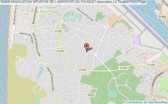 plan association Association Sportive De L Aeroport Du Touquet Le    Touquet-Paris-Plage