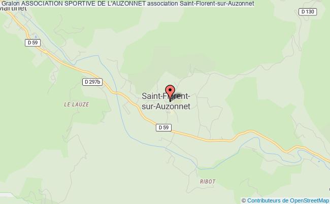 plan association Association Sportive De L'auzonnet Saint-Florent-sur-Auzonnet