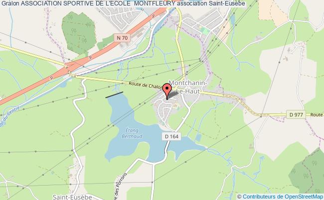 plan association Association Sportive De L'ecole  Montfleury Saint-Eusèbe