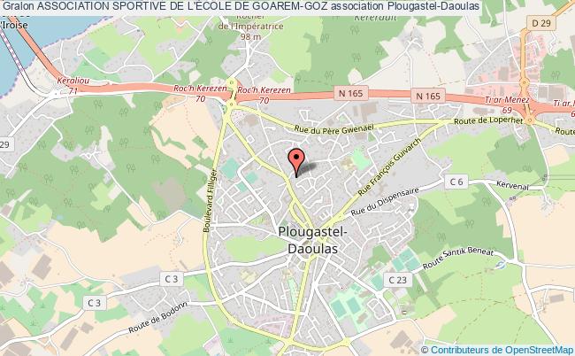 plan association Association Sportive De L'École De Goarem-goz Plougastel-Daoulas