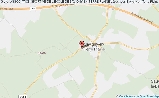 plan association Association Sportive De L'École De Savigny-en-terre-plaine Savigny-en-Terre-Plaine