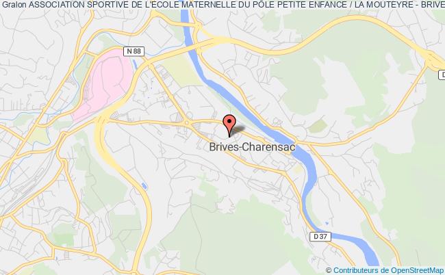 plan association Association Sportive De L'ecole Maternelle Du PÔle Petite Enfance / La Mouteyre - Brives Charensac Brives-Charensac