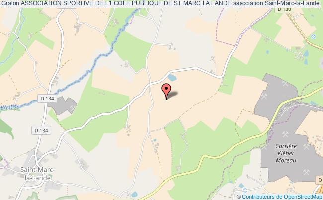 plan association Association Sportive De L'ecole Publique De St Marc La Lande Saint-Marc-la-Lande