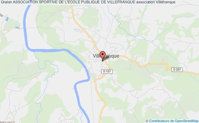 plan association Association Sportive De L'ecole Publique De Villefranque Villefranque