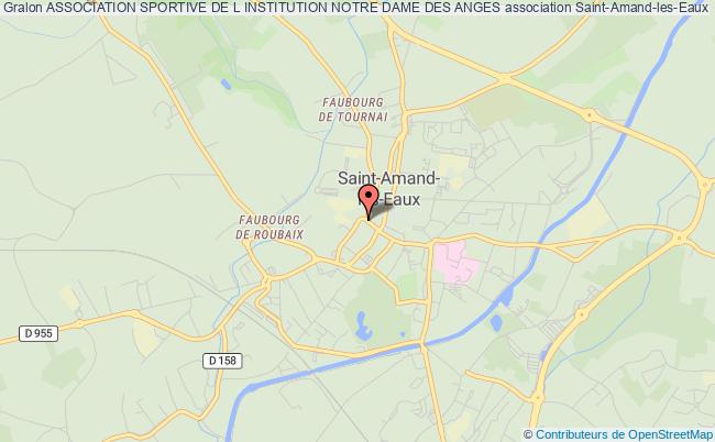 plan association Association Sportive De L Institution Notre Dame Des Anges Saint-Amand-les-Eaux