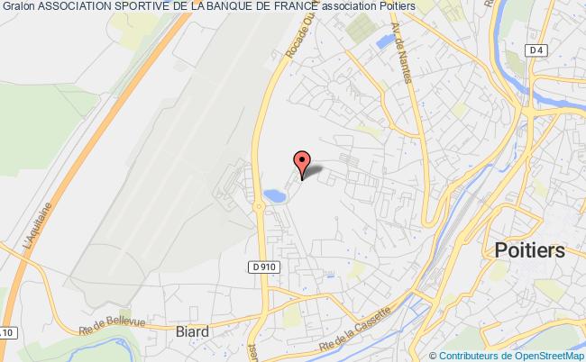 plan association Association Sportive De La Banque De France Poitiers