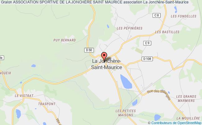 plan association Association Sportive De La JonchÈre Saint Maurice La    Jonchère-Saint-Maurice