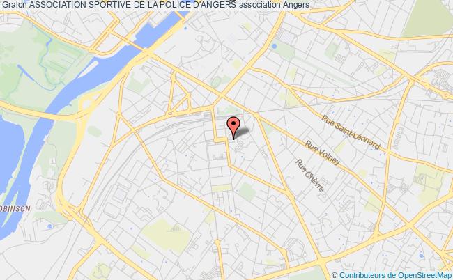 plan association Association Sportive De La Police D'angers Angers