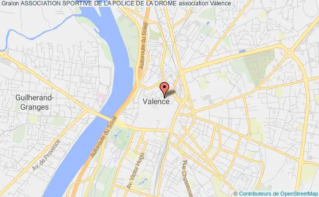 plan association Association Sportive De La Police De La Drome Valence