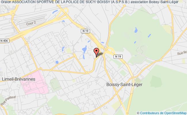 plan association Association Sportive De La Police De Sucy/ Boissy (a.s.p.s.b.) Boissy-Saint-Léger