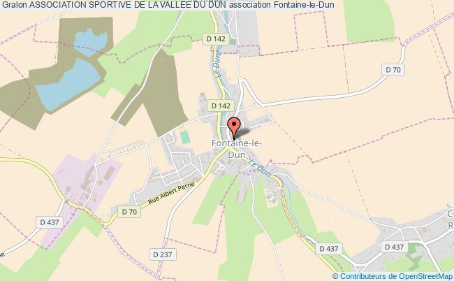 plan association Association Sportive De La Vallee Du Dun 