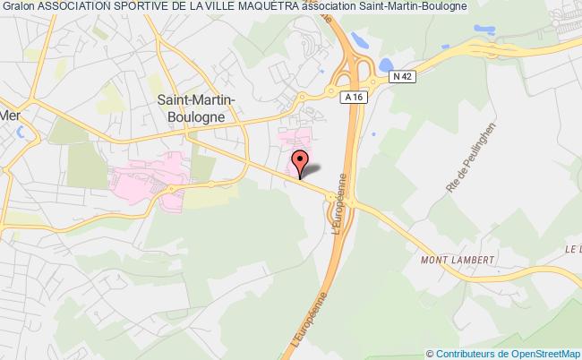 plan association Association Sportive De La Ville MaquÉtra Saint-Martin-Boulogne