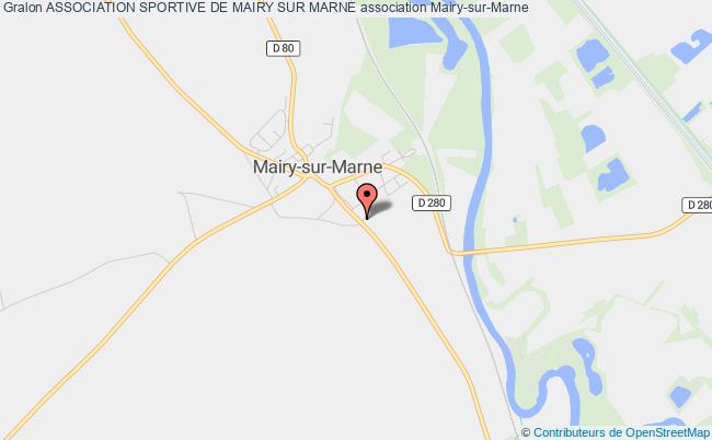 plan association Association Sportive De Mairy Sur Marne Mairy-sur-Marne