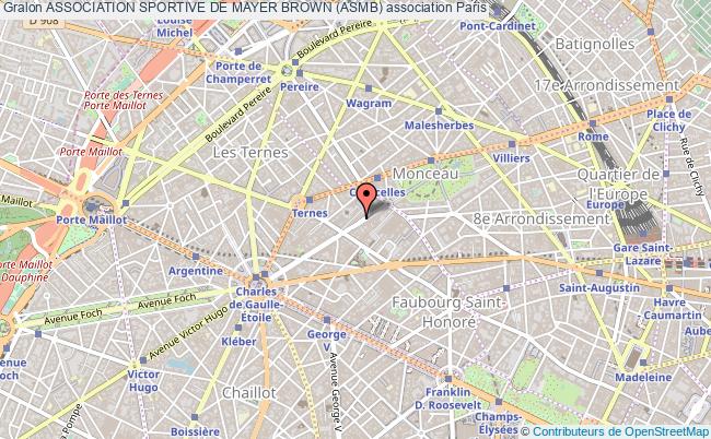 plan association Association Sportive De Mayer Brown (asmb) PARIS