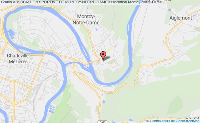 plan association Association Sportive De Montcy-notre-dame Montcy-Notre-Dame