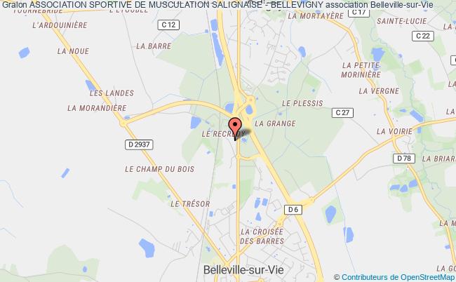 plan association Association Sportive De Musculation Salignaise - Bellevigny Saligny