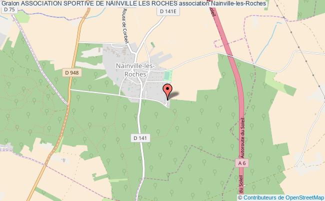 plan association Association Sportive De Nainville Les Roches Nainville-les-Roches