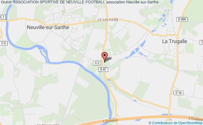 plan association Association Sportive De Neuville Football Neuville-sur-Sarthe