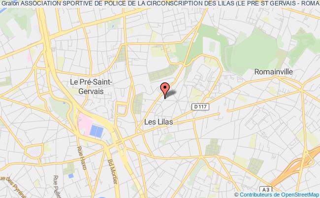 ASSOCIATION SPORTIVE DE POLICE DE LA CIRCONSCRIPTION DES LILAS (LE PRE ST GERVAIS - ROMAINVILLE - BAGNOLET)