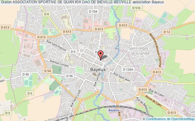 plan association Association Sportive De Quan Khi Dao De Bieville-beuville Bayeux