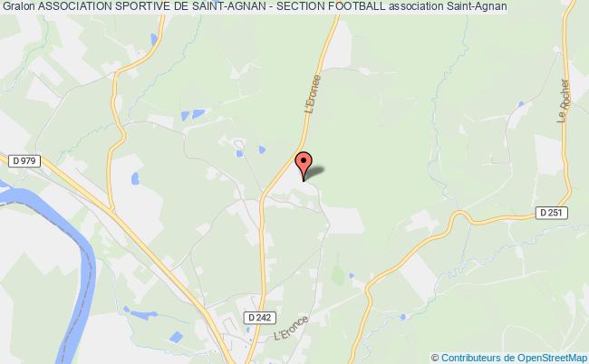 plan association Association Sportive De Saint-agnan - Section Football Saint-Agnan