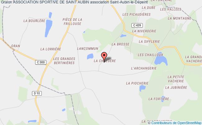 plan association Association Sportive De Saint Aubin Saint-Aubin-le-Dépeint