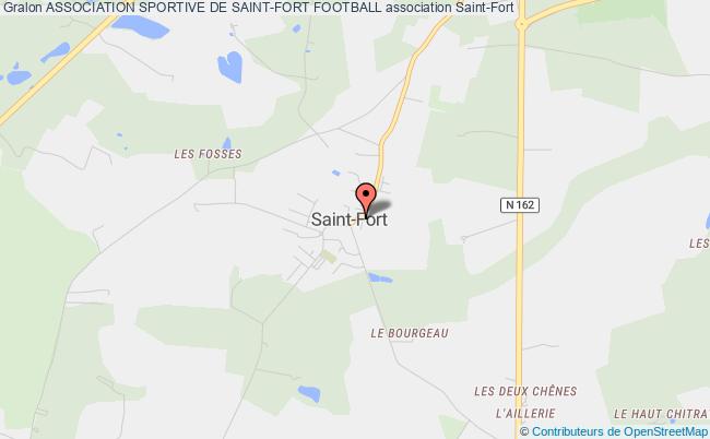 plan association Association Sportive De Saint-fort Football Saint-Fort