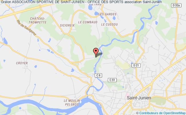 plan association Association Sportive De Saint-junien - Office Des Sports Saint-Junien