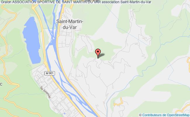 plan association Association Sportive De Saint Martin Du Var Saint-Martin-du-Var