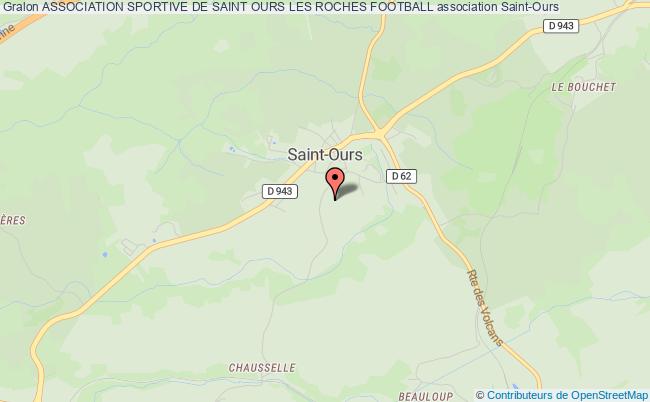 plan association Association Sportive De Saint Ours Les Roches Football Saint-Ours