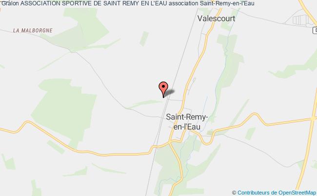 plan association Association Sportive De Saint Remy En L'eau Saint-Remy-en-l'Eau
