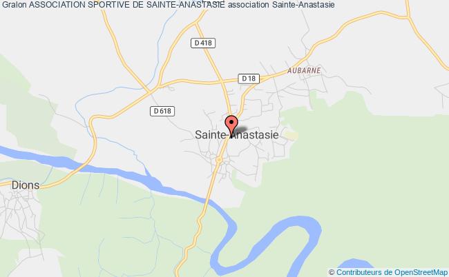 plan association Association Sportive De Sainte-anastasie Sainte-Anastasie
