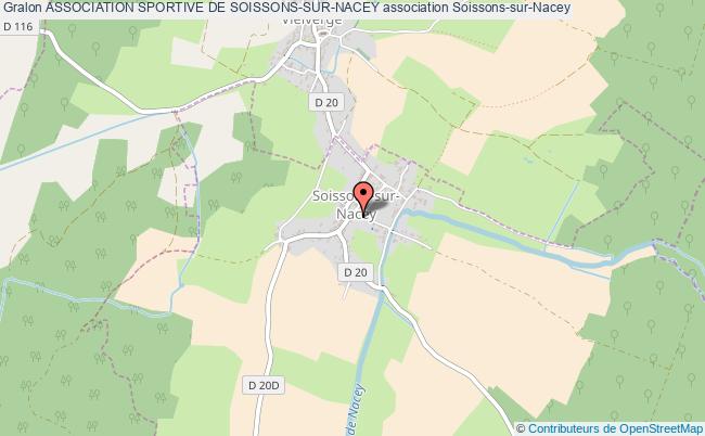 plan association Association Sportive De Soissons-sur-nacey Soissons-sur-Nacey