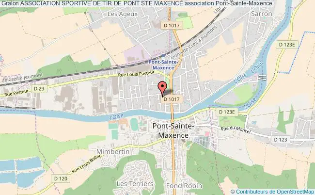 plan association Association Sportive De Tir De Pont Ste Maxence Pont-Sainte-Maxence