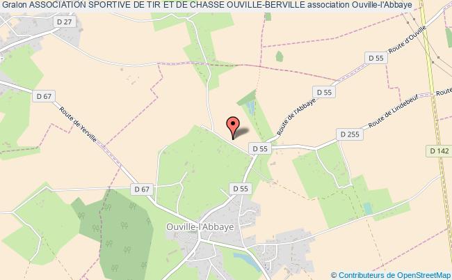 plan association Association Sportive De Tir Et De Chasse Ouville-berville Ouville-l'Abbaye